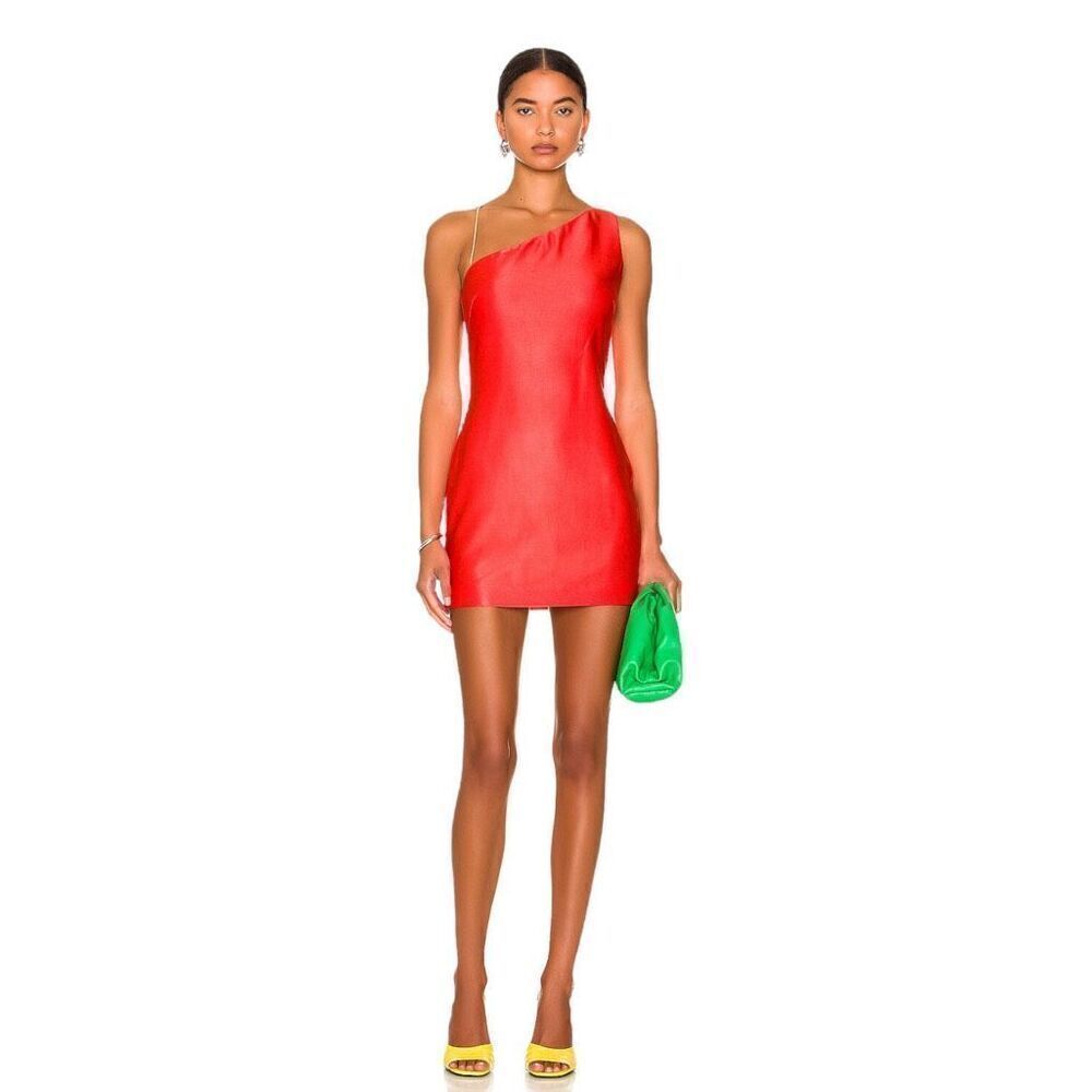 GAUGE81 Nawa‎ Dress in Blood Orange